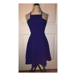 Lulu’s Royal Blue Swing Mini Dress